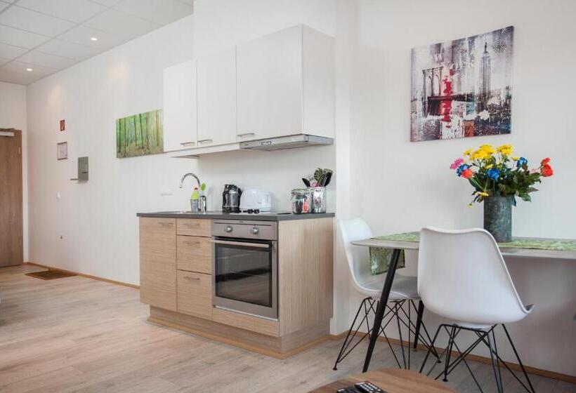 استودیوی استاندارد, Blue Mountain Apartments By Heimaleiga