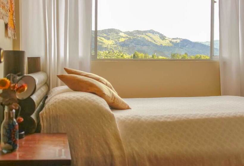 ダブルベッドのベーシックルーム, Casa Encuentro Ecolodge