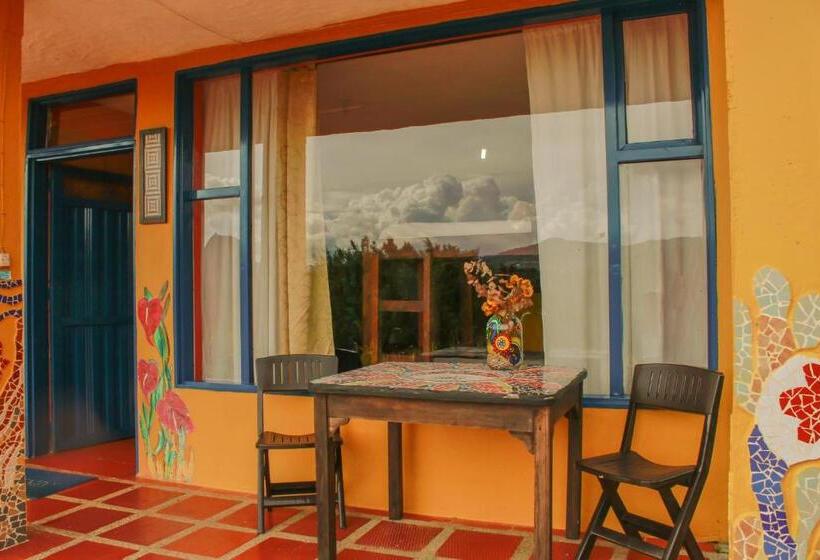 Кровать в Общей Комнате, Casa Encuentro Ecolodge
