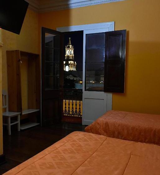 חדר סטנדרט עם מרפסת, Hostal Los Balcones De Moral Y Santa Catalina