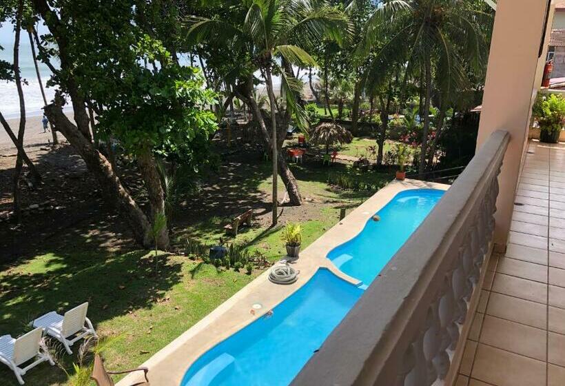 غرفة قياسية رباعية مطلة على البحر, Beachfront Vista Hermosa