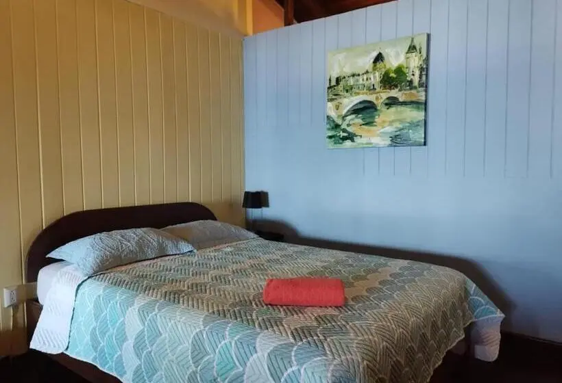 Standard-huone Merinäkymä Parveke, Rustic Beach Front Hotel Brasilito