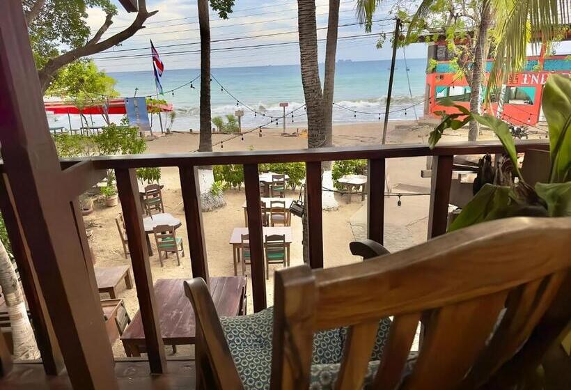 스탠다드 발코니 룸 바다 전망, Rustic Beach Front Hotel Brasilito