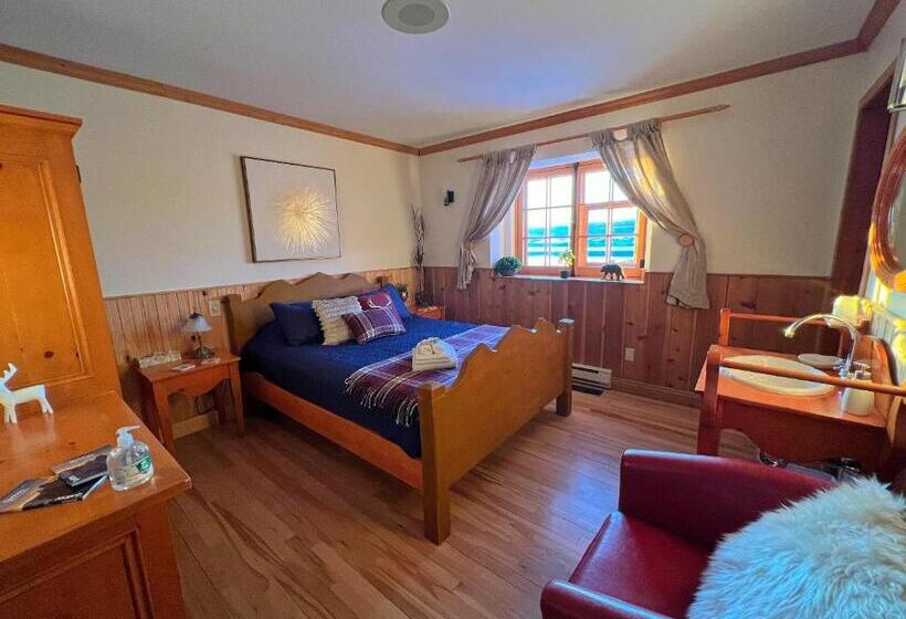 חדר סטנדרט נוף לים, Auberge Au Poste De Traite