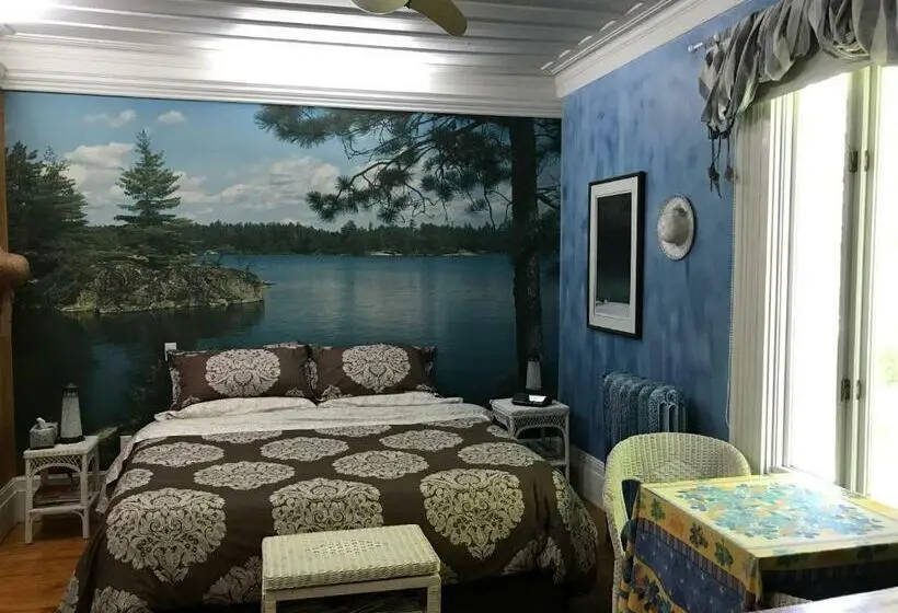 キングサイズベッドのスタンダードルーム, Auberge Du Sault à La Puce