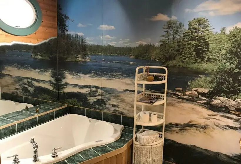 キングサイズベッドのスタンダードルーム, Auberge Du Sault à La Puce