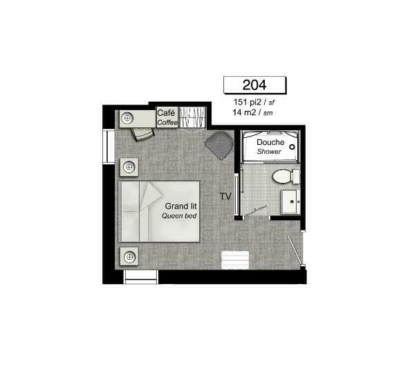 Номер Стандарт, Chez Truchon Bistro Auberge