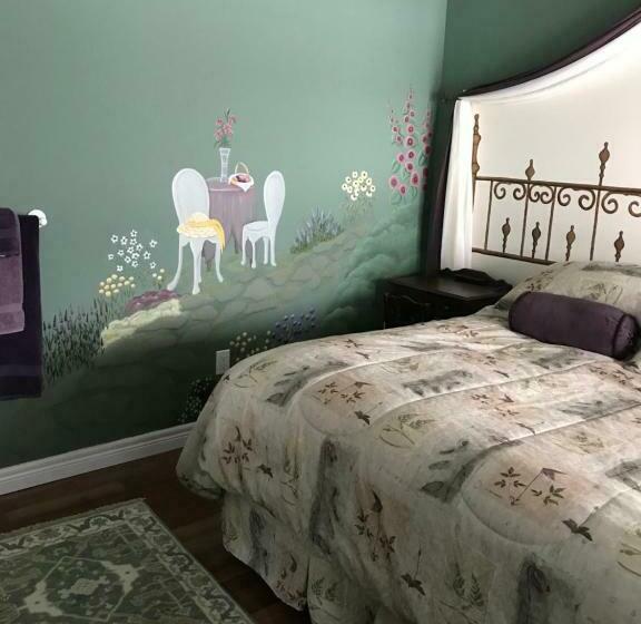 带大床的标准间, Golden Pathways Retreat And B&b