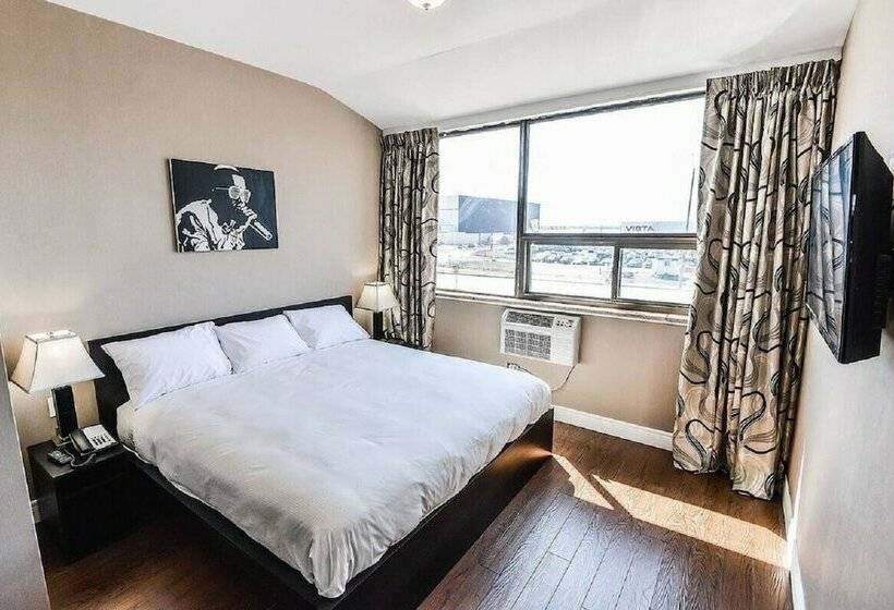 غرفه قياسيه سريرين مزدوجين, Nu Hotel Toronto Airport