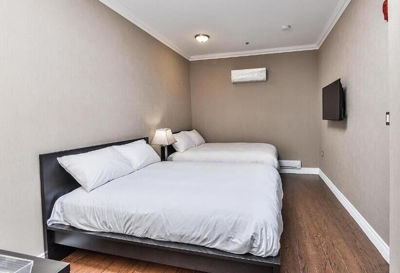 غرفه قياسيه سريرين مزدوجين, Nu Hotel Toronto Airport