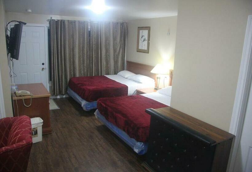 ２ダブルベッドのスタンダードルーム, American Plaza Motel