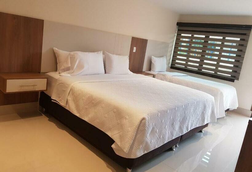 חדר סטנדרט לשלושה, Campestre Santa Lucia