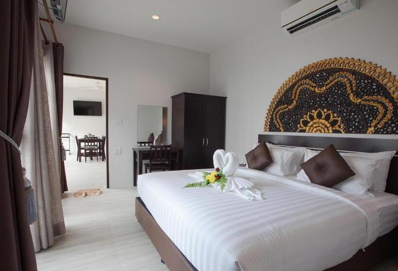 수영장이 있는 3베드룸 빌라, Lux Family Villas Krabi Ao Nang