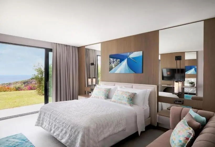 キングサイズベッドのデラックスルーム, Le Méridien Bodrum Beach Resort
