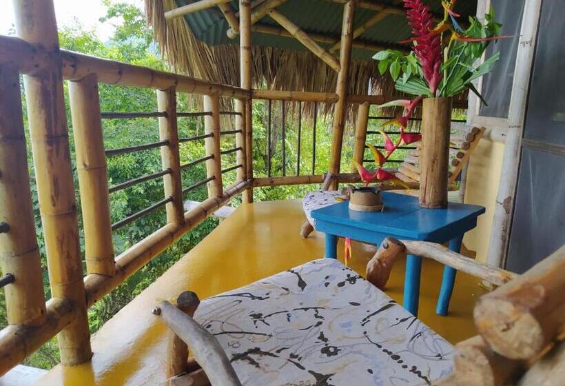 Chambre Quadruple Standard, Minca Ecohabs