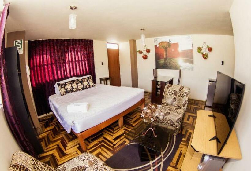 غرفة ديلوكس سرير كينج, Sillary Hostal Boutique