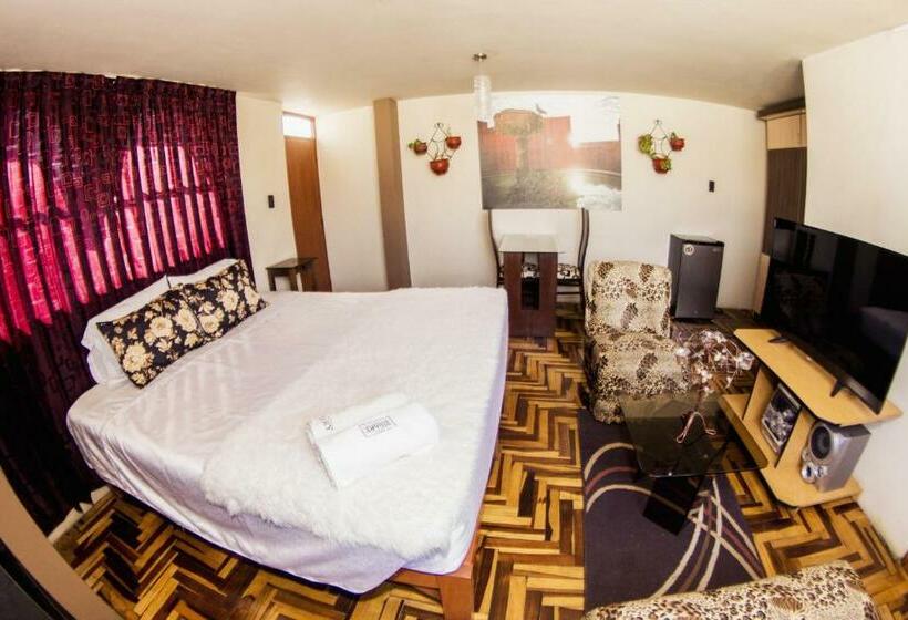 غرفة ديلوكس سرير كينج, Sillary Hostal Boutique