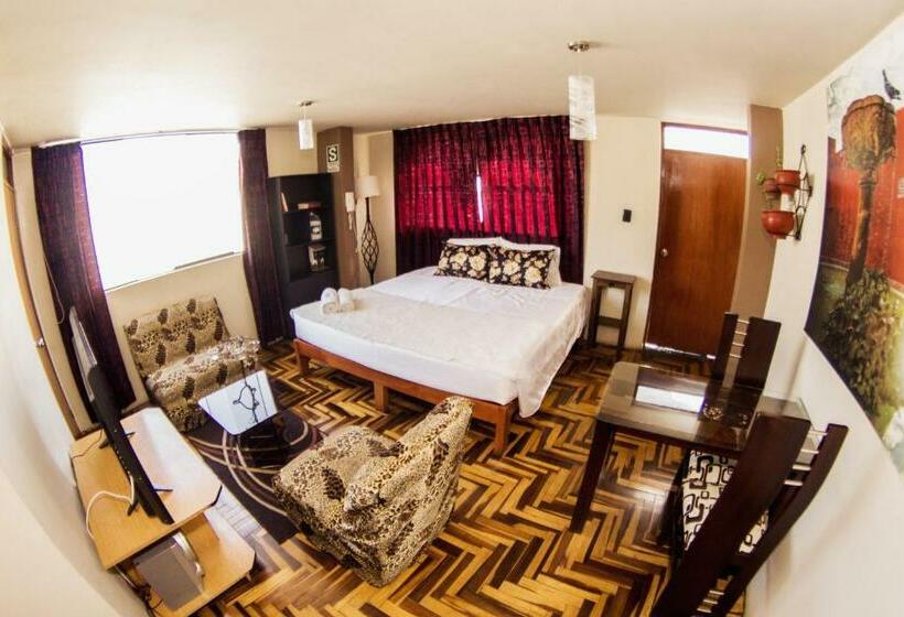 غرفة ديلوكس سرير كينج, Sillary Hostal Boutique