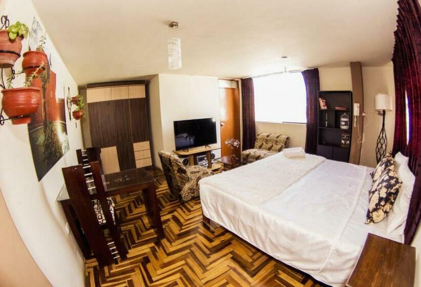 غرفة ديلوكس سرير كينج, Sillary Hostal Boutique