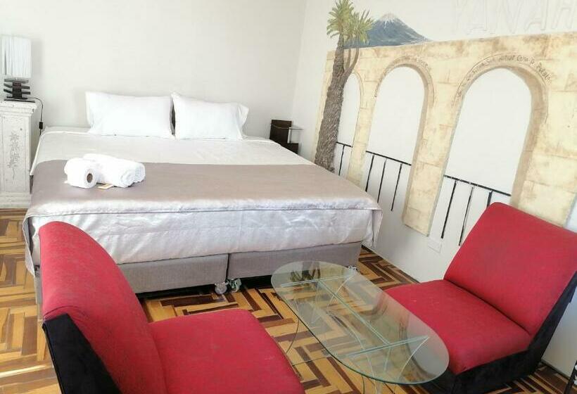 غرفة ديلوكس سرير كينج, Sillary Hostal Boutique