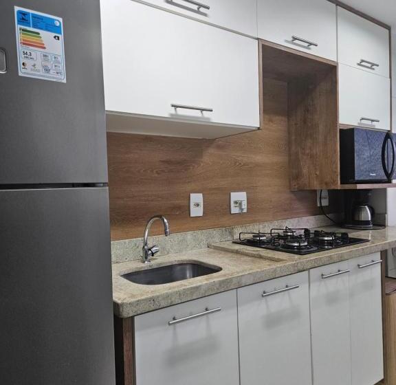 آپارتمان 1 خوابه, Apart Hotel Próximo Barra Da Tijuca E Rio Centro Manaca Flat A