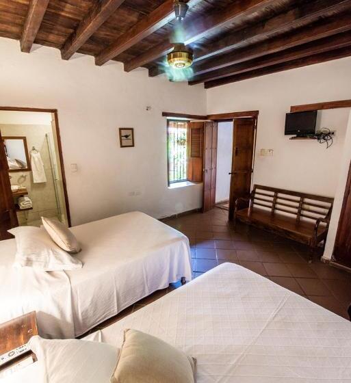 غرفة قياسية مطلّة علي الحديقة, La Casa Amarilla