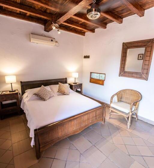 غرفة ديلوكس مزودة بشرفة, La Casa Amarilla
