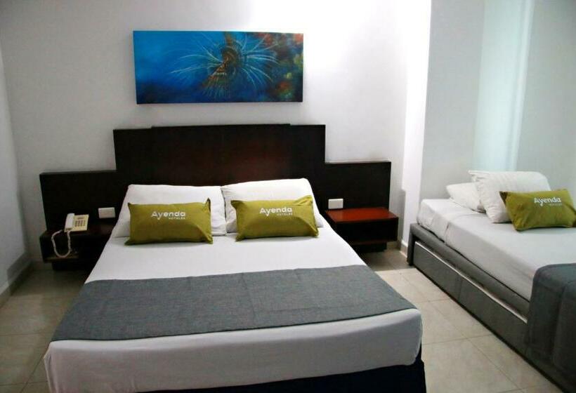 חדר סטנדרט לשלושה, Ayenda 1801 El Oceano