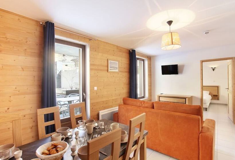 شقة غرفتين, Residence Prestige Odalys Mendi Alde