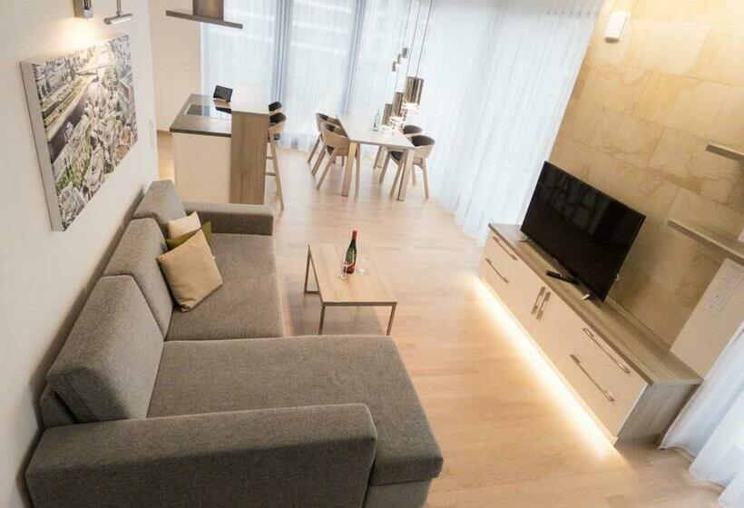 침실 2개 디럭스 아파트, Residenz Am Zwinger