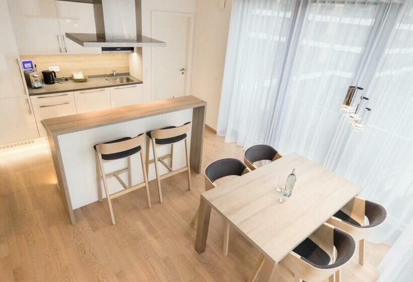 침실 2개 디럭스 아파트, Residenz Am Zwinger