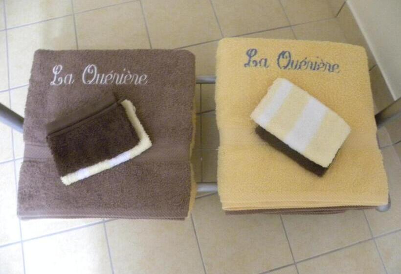 חדר משפחתי נוף לגינה, Chambres D Hôtes La Quèrière