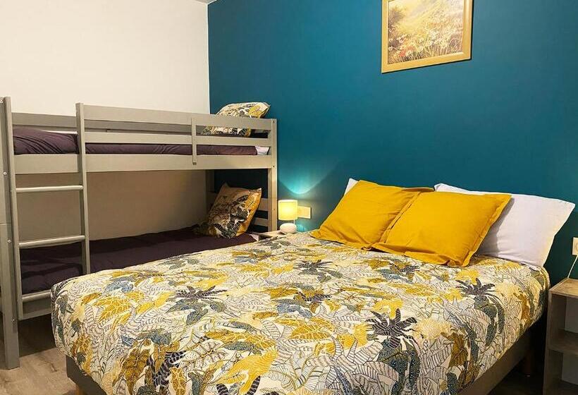 带1个卧室的带阳台的公寓, Auberge Des Plaines Appart Hôtel