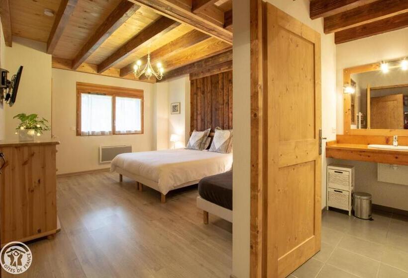 Номер Стандарт Трехместный, Chambres D Hôtes La Grangelitte