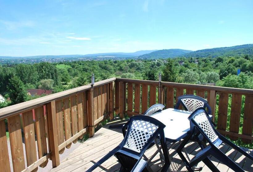 テラス付き1ベッドルームアパートメント, Chambres D'hôtes Les Vignes