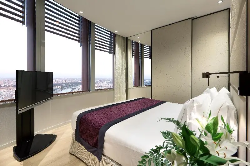 Deluxe-huone, Eurostars Torre Sevilla