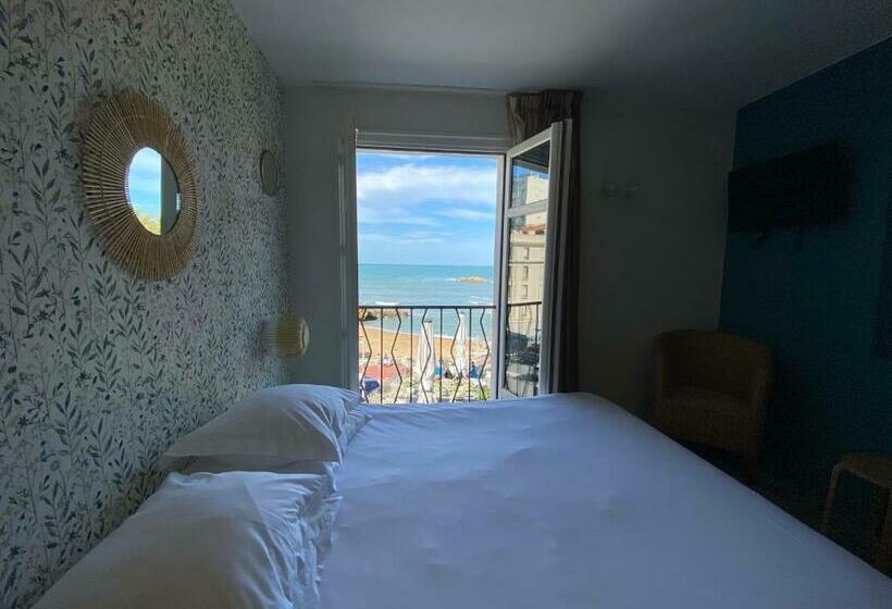 חדר סטנדרט נוף לים, Hôtel Les Baigneuses De Biarritz