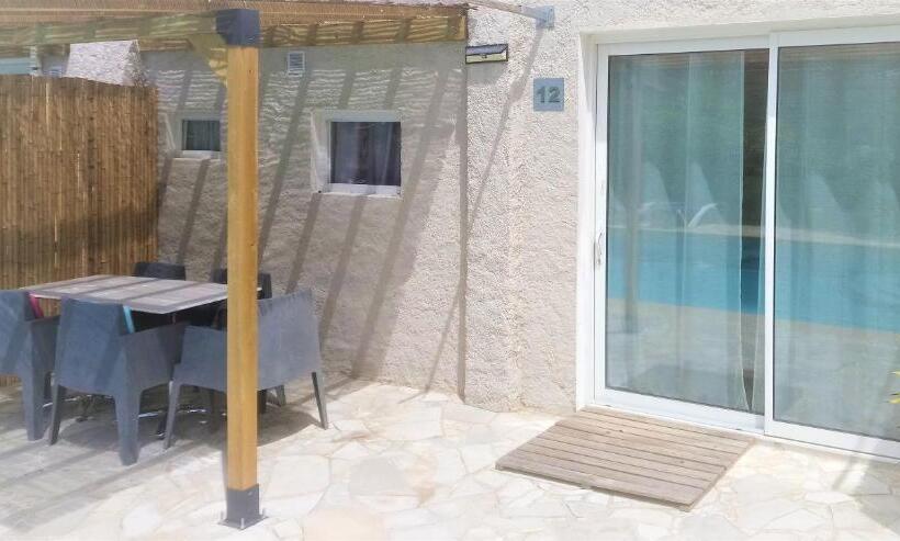 Люкс Вид на Бассейн, Les Jardins De Bormes, Sauna & Jacuzzi