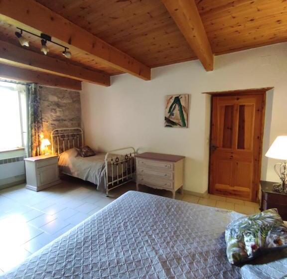 침실 1개 아파트, Logis Hôtel Restaurant Gîte La Bastide Du Vébron