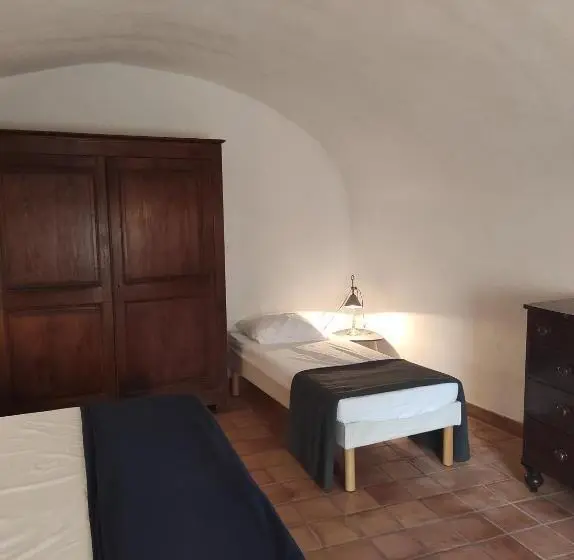 １階の１ベッドルームアパートメント, Logis Hôtel Restaurant Gîte La Bastide Du Vébron