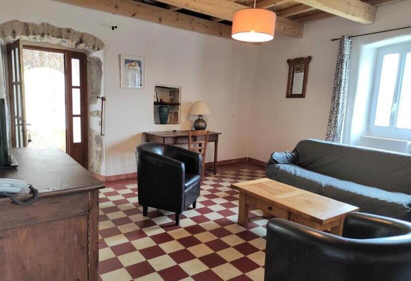 침실 2개 아파트, Logis Hôtel Restaurant Gîte La Bastide Du Vébron