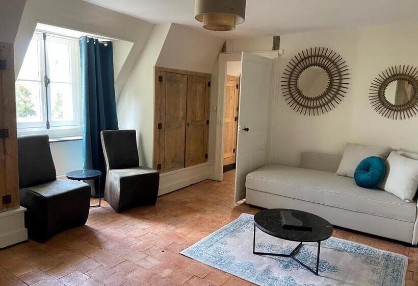 غرفة قياسية مطلّة علي الحديقة, Demeure De Beaulieu