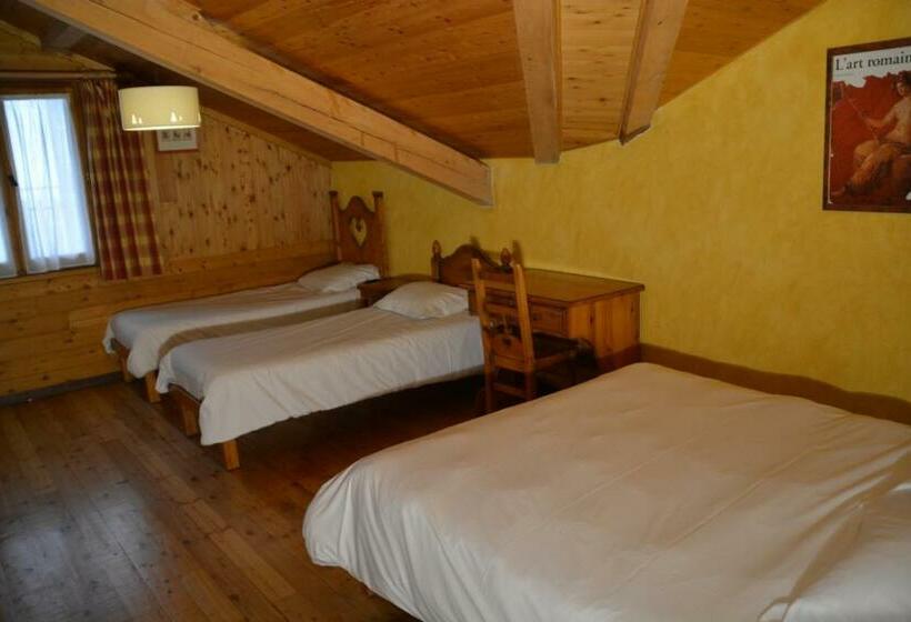 اتاق استاندارد چهار تخته, Hôtel Alpis Cottia