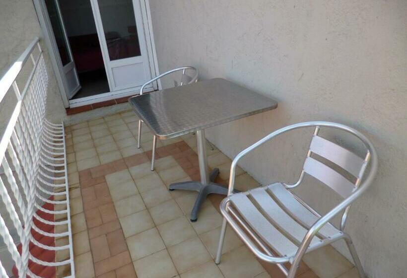 标准间带露台, Hôtel Le Calypso