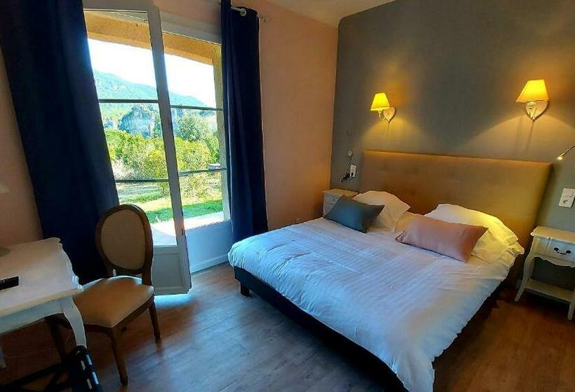 غرفة قياسية مطلة على الجبل, Hôtel Les Hauts De Mourèze