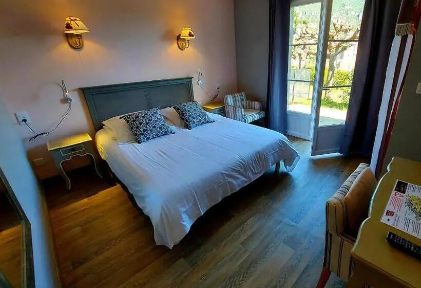 Standard-huone Panoraamanäkymä, Hôtel Les Hauts De Mourèze