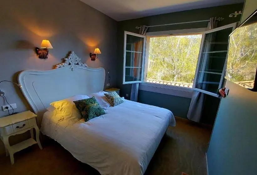 Sviitti 2 Makuuhuonetta, Hôtel Les Hauts De Mourèze