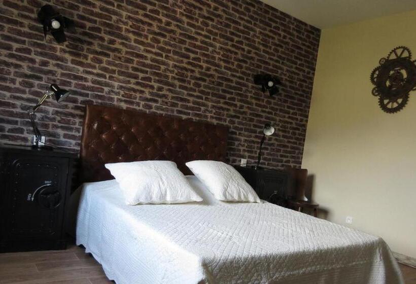 غرفة قياسية سرير كينج, Hôtel Les Hauts De Mourèze