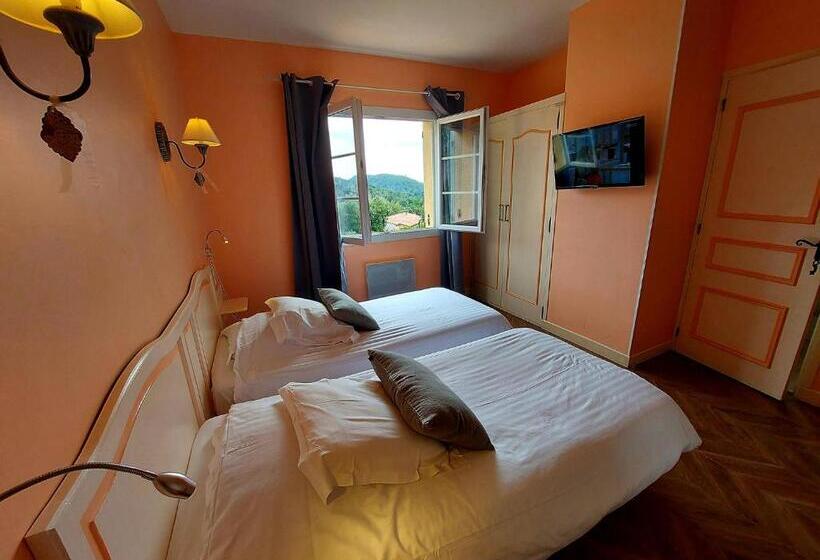 غرفة قياسية ذات إطلالة, Hôtel Les Hauts De Mourèze