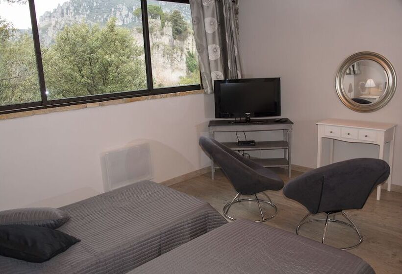 شقة غرفة واحدة, Hôtel Les Hauts De Mourèze